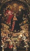 Herman Han Coronation of the Virgin Mary. china oil painting artist